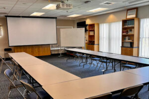 ESMN Training Course classroom, ready to go
